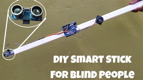 rfid based blind man stick project report|Diy Smart Blind Stick Using Arduino .